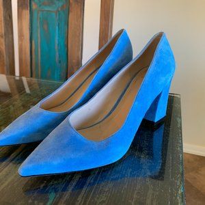 Blue Suede Shoes/Pumps